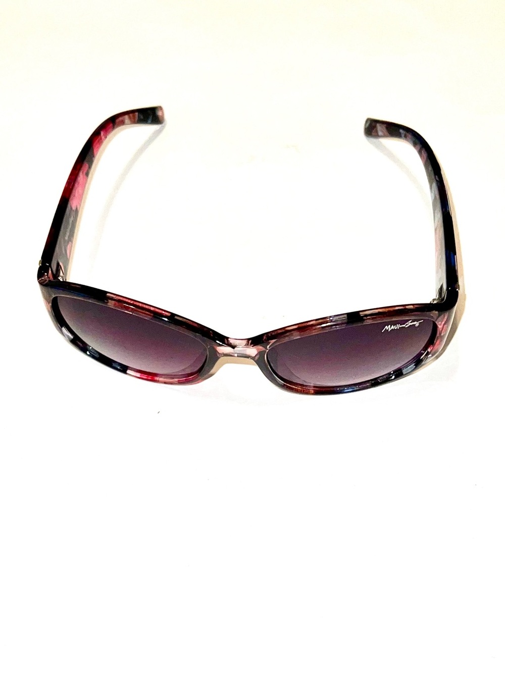 Maui and Sons MS-22390 Purple Lens Tortoiseshell Sunglasses Vintage Unisex